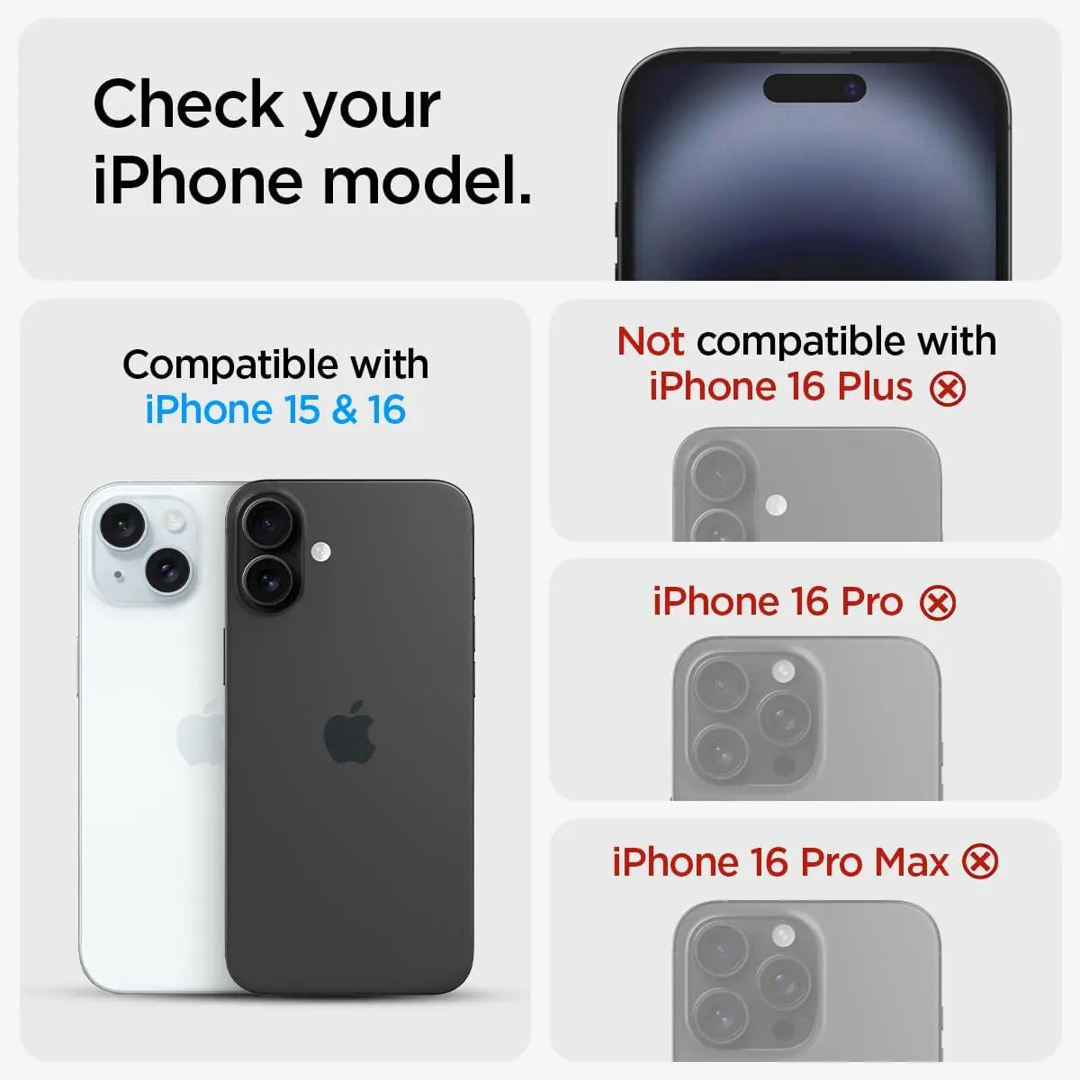 [2 Pack] iPhone 16 / iPhone 15 Privacy Tempered Glass EZ Fit - Spigen Malaysia