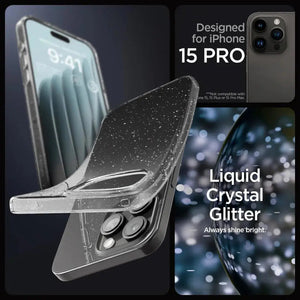 iPhone 15 Pro Case Liquid Crystal Glitter - Spigen Malaysia