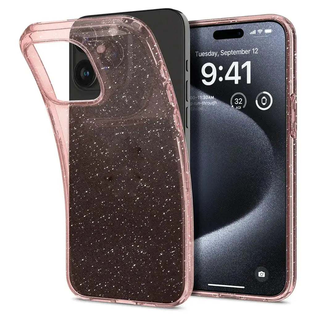iPhone 15 Pro Case Liquid Crystal Glitter - Spigen Malaysia