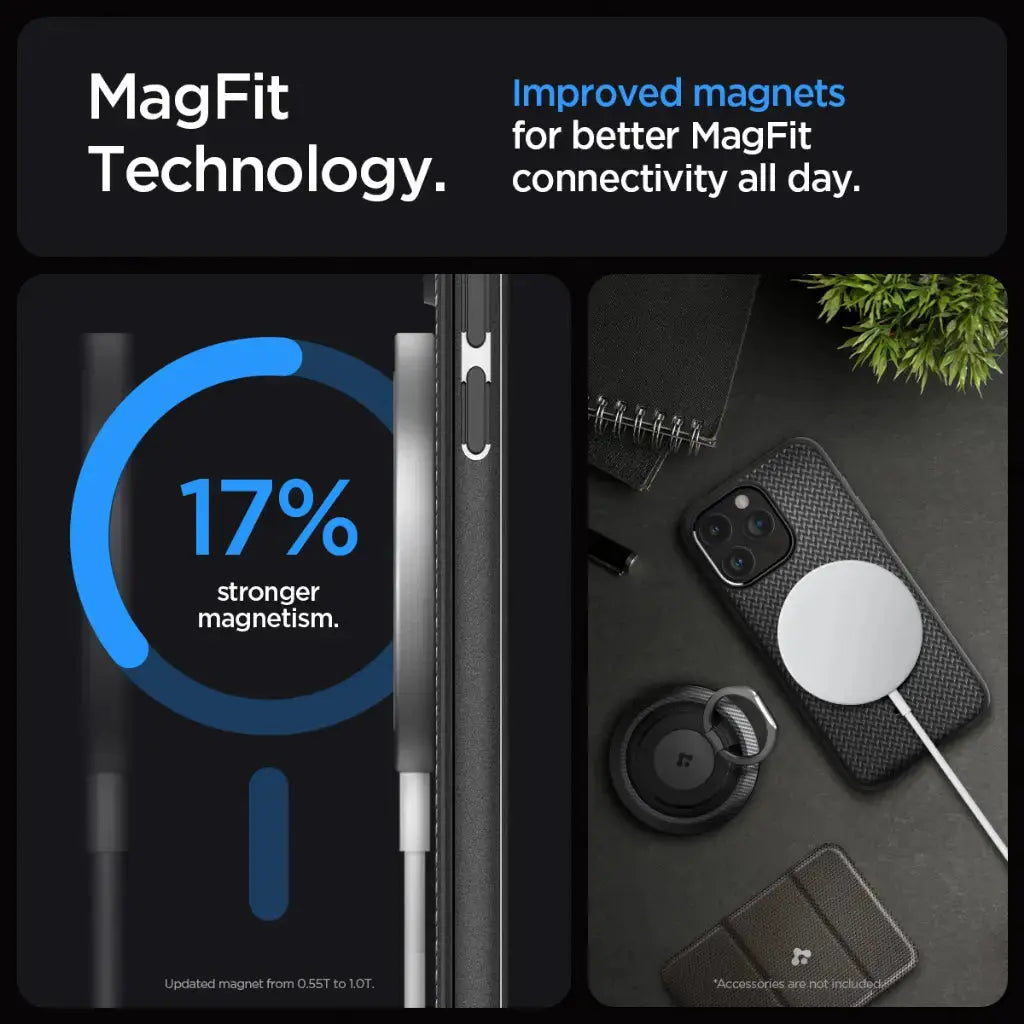 iPhone 15 Pro Case Mag Armor Magfit Magsafe Case - Spigen Malaysia