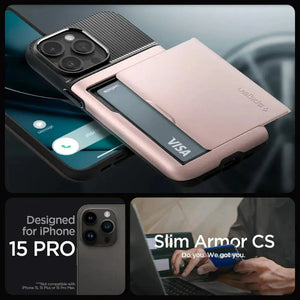 iPhone 15 Pro Case Slim Armor CS - Spigen Malaysia
