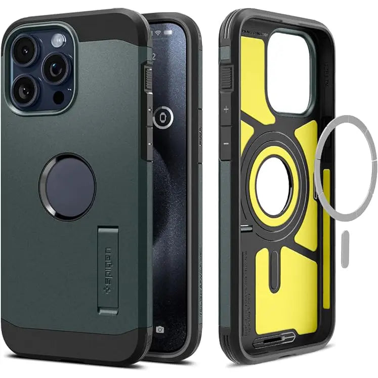 iPhone 15 Pro Case Tough Armor MagFit - Spigen Malaysia