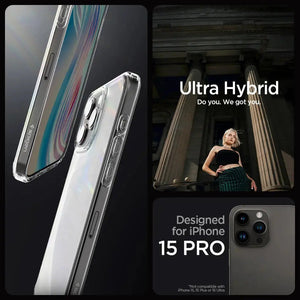 iPhone 15 Pro Case Ultra Hybrid Frost - Spigen Malaysia
