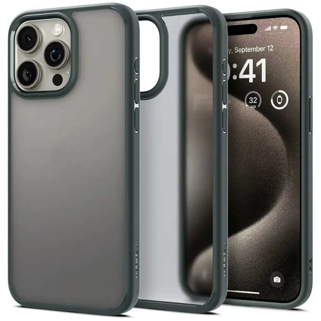 iPhone 15 Pro Case Ultra Hybrid Frost - Spigen Malaysia