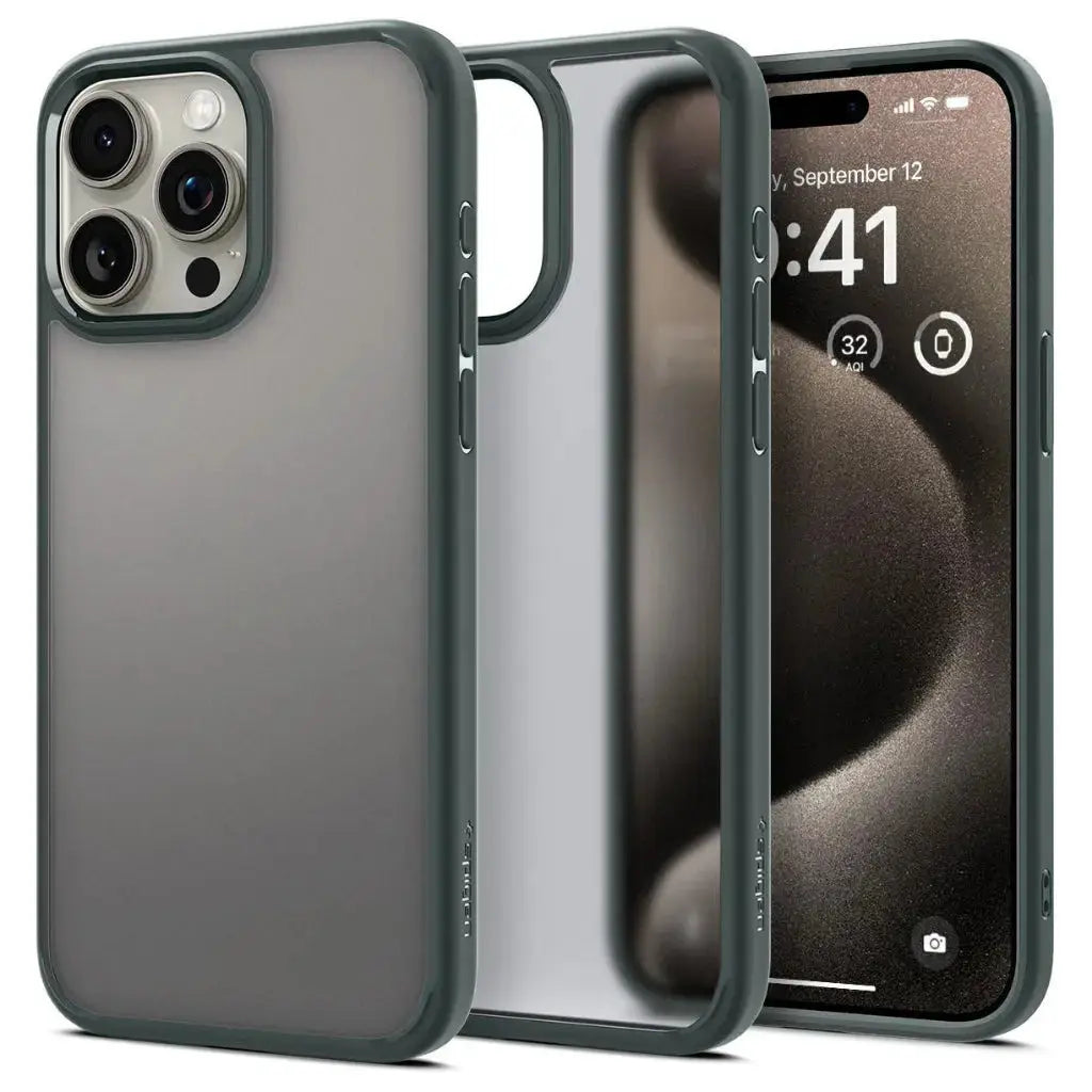 iPhone 15 Pro Case Ultra Hybrid Frost - Spigen Malaysia