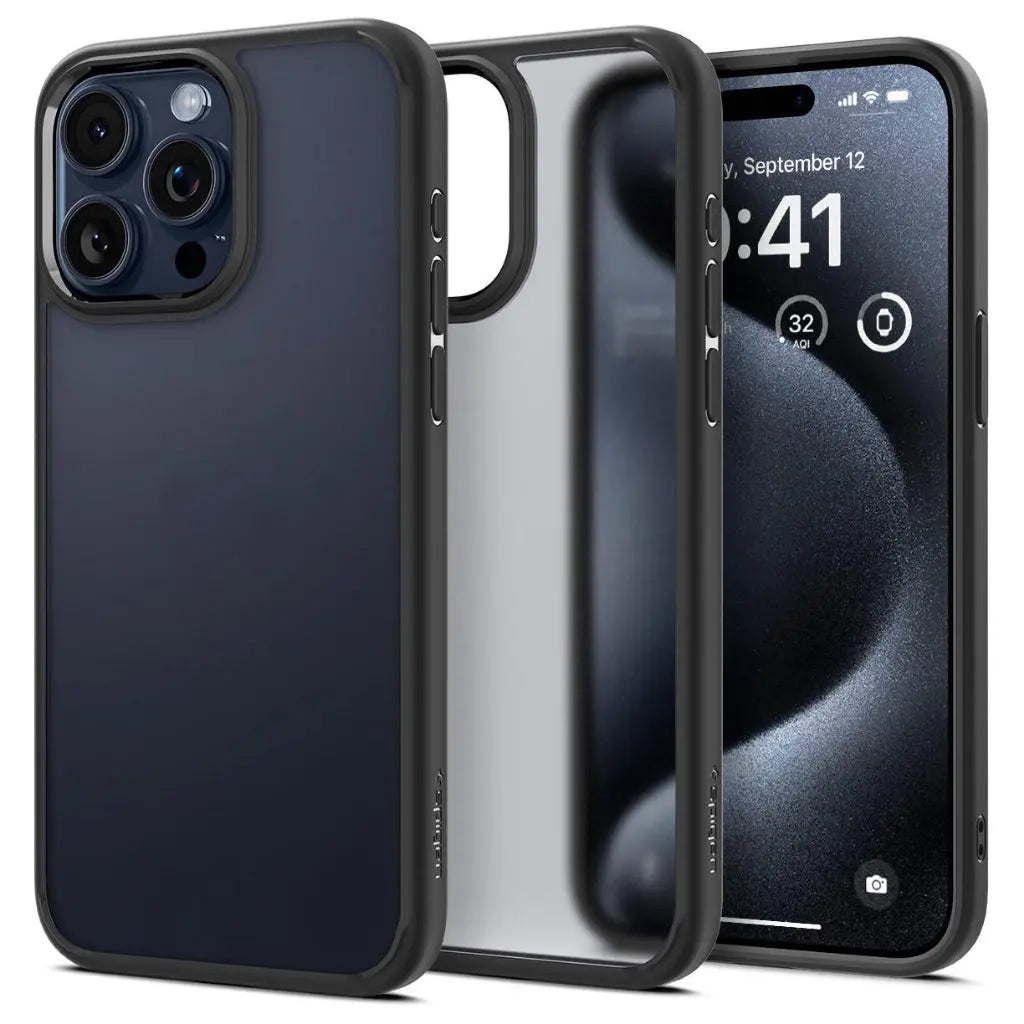 iPhone 15 Pro Case Ultra Hybrid Frost - Spigen Malaysia