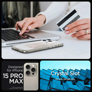 iPhone 15 Pro Max Case Crystal Slot - Spigen Malaysia