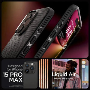 iPhone 15 Pro Max Case Liquid Air - Spigen Malaysia