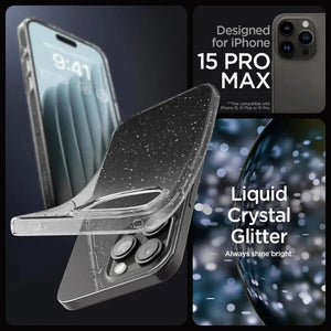iPhone 15 Pro Max Case Liquid Crystal Glitter - Spigen Malaysia