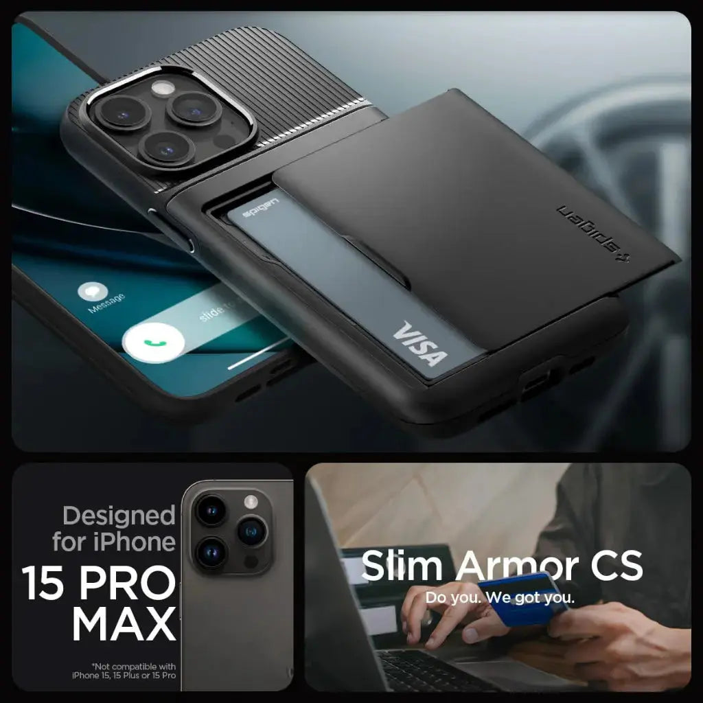 iPhone 15 Pro Max Case Slim Armor CS - Spigen Malaysia