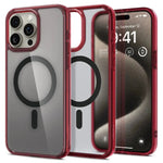 iPhone 15 Pro Max Case Ultra Hybrid Magfit Magsafe Case Frost - Spigen Malaysia