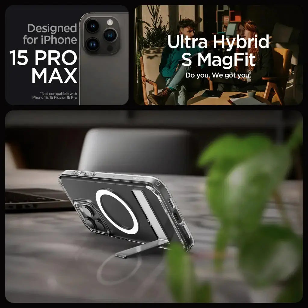 iPhone 15 Pro Max Case Ultra Hybrid S Magfit Magsafe Case - Spigen Malaysia