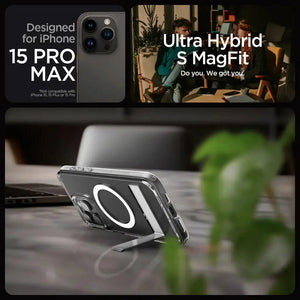 iPhone 15 Pro Max Case Ultra Hybrid S Magfit Magsafe Case - Spigen Malaysia