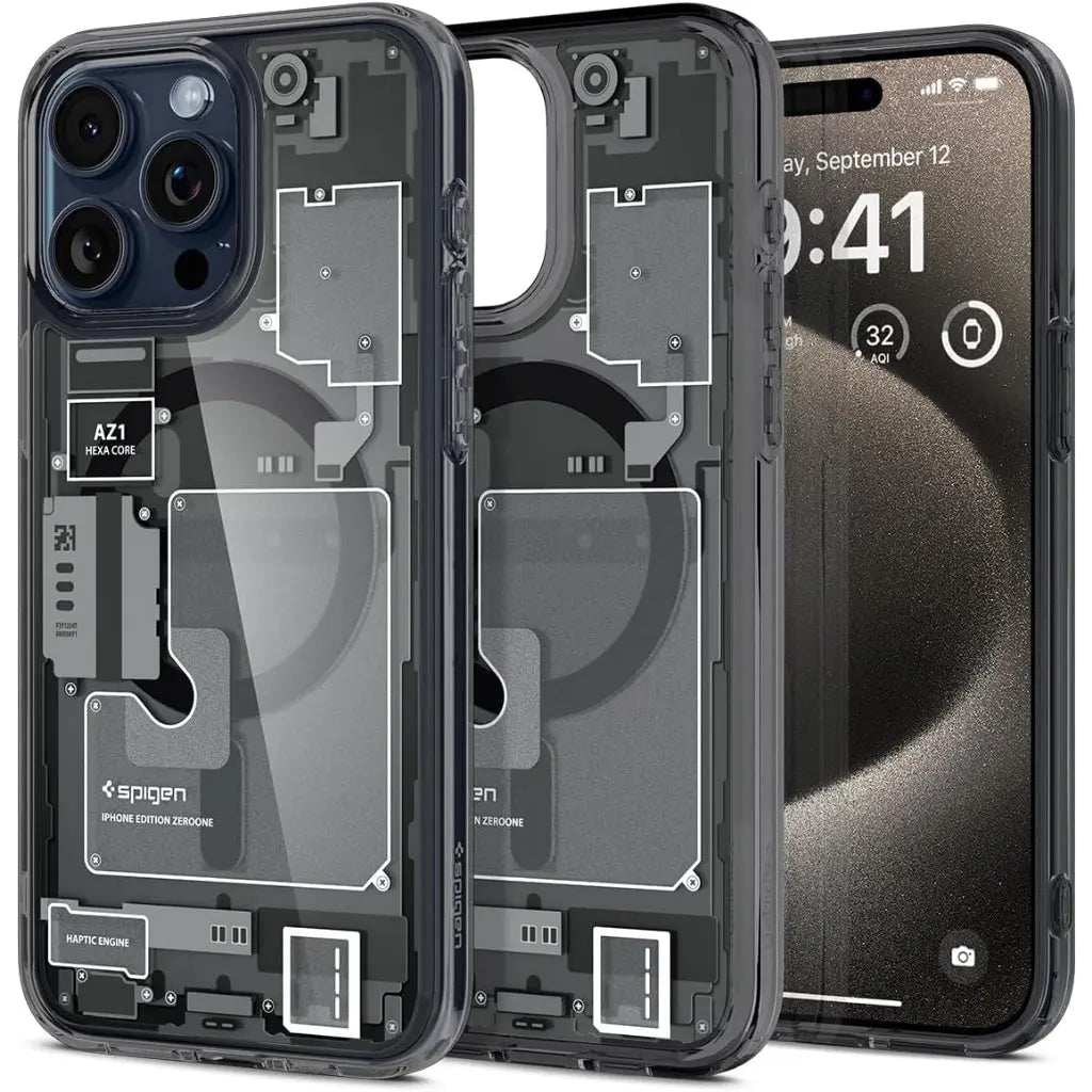 iPhone 15 Pro Max Case Ultra Hybrid Zero One Magfit Magsafe Case - Spigen Malaysia