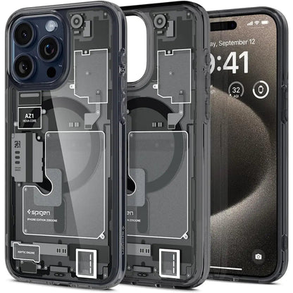 iPhone 15 Pro Max Case Ultra Hybrid Zero One Magfit Magsafe Case - Spigen Malaysia