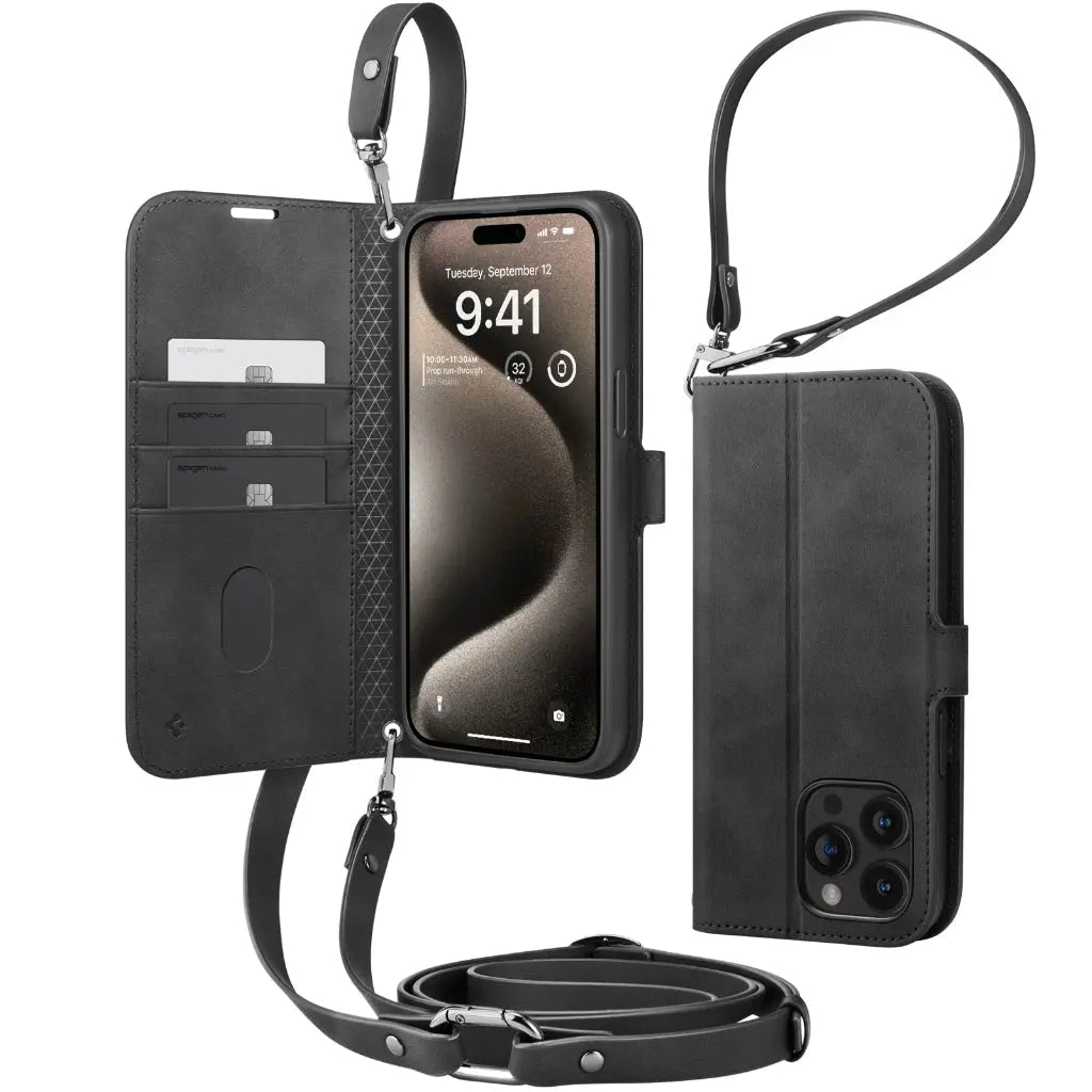 iPhone 15 Pro Max Case Wallet S Pro - Spigen Malaysia