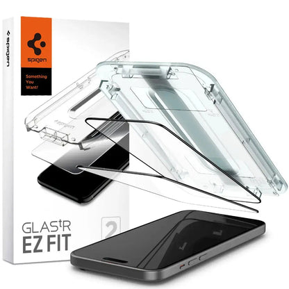 [2 Pack] iPhone 16 / iPhone 15 Screen Protector Glas.tR EZ Fit - Spigen Malaysia