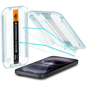 [2 Pack] iPhone 16 / iPhone 15 Screen Protector Glas.tR EZ Fit - Spigen Malaysia
