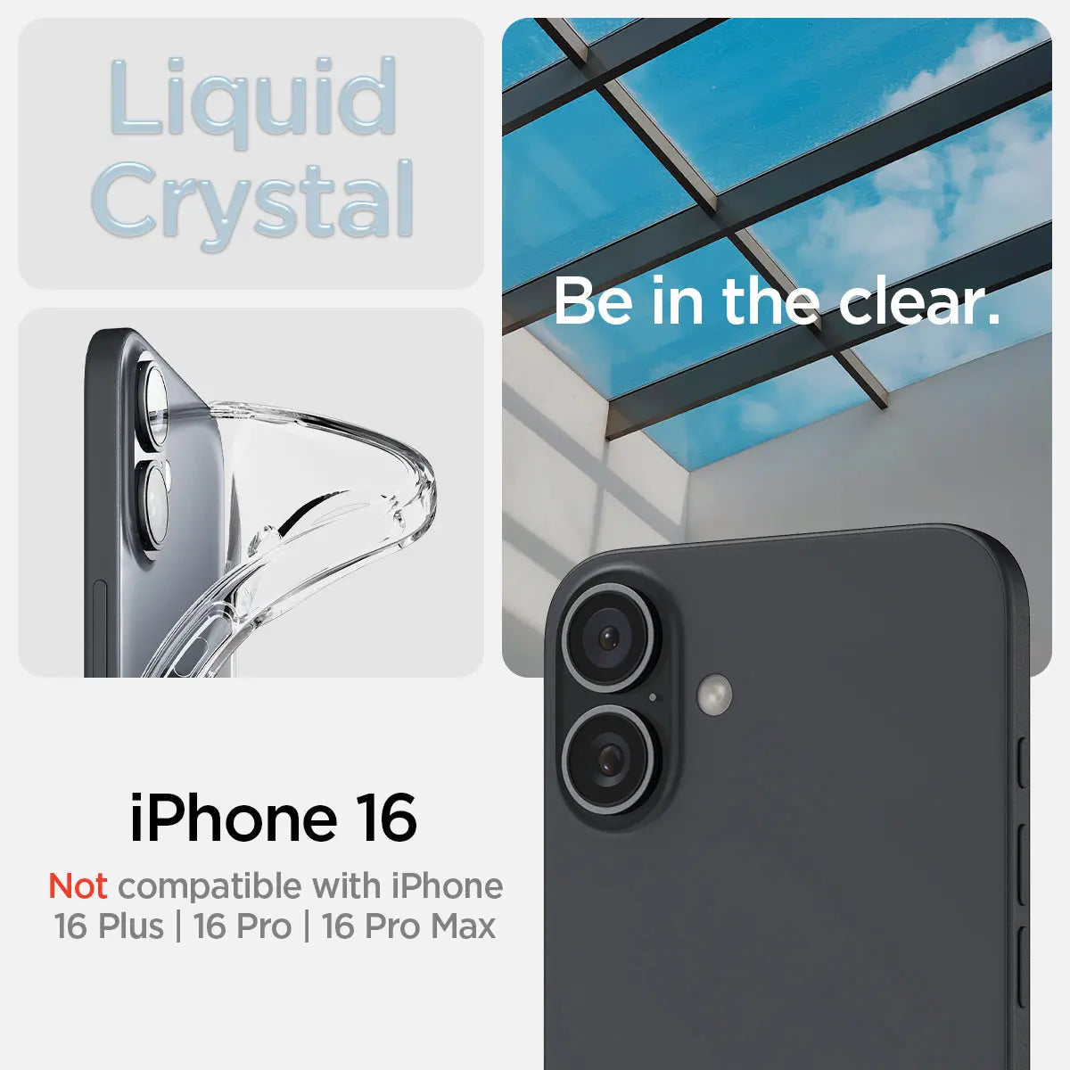iPhone 16 Case Liquid Crystal MagFit - Spigen Malaysia