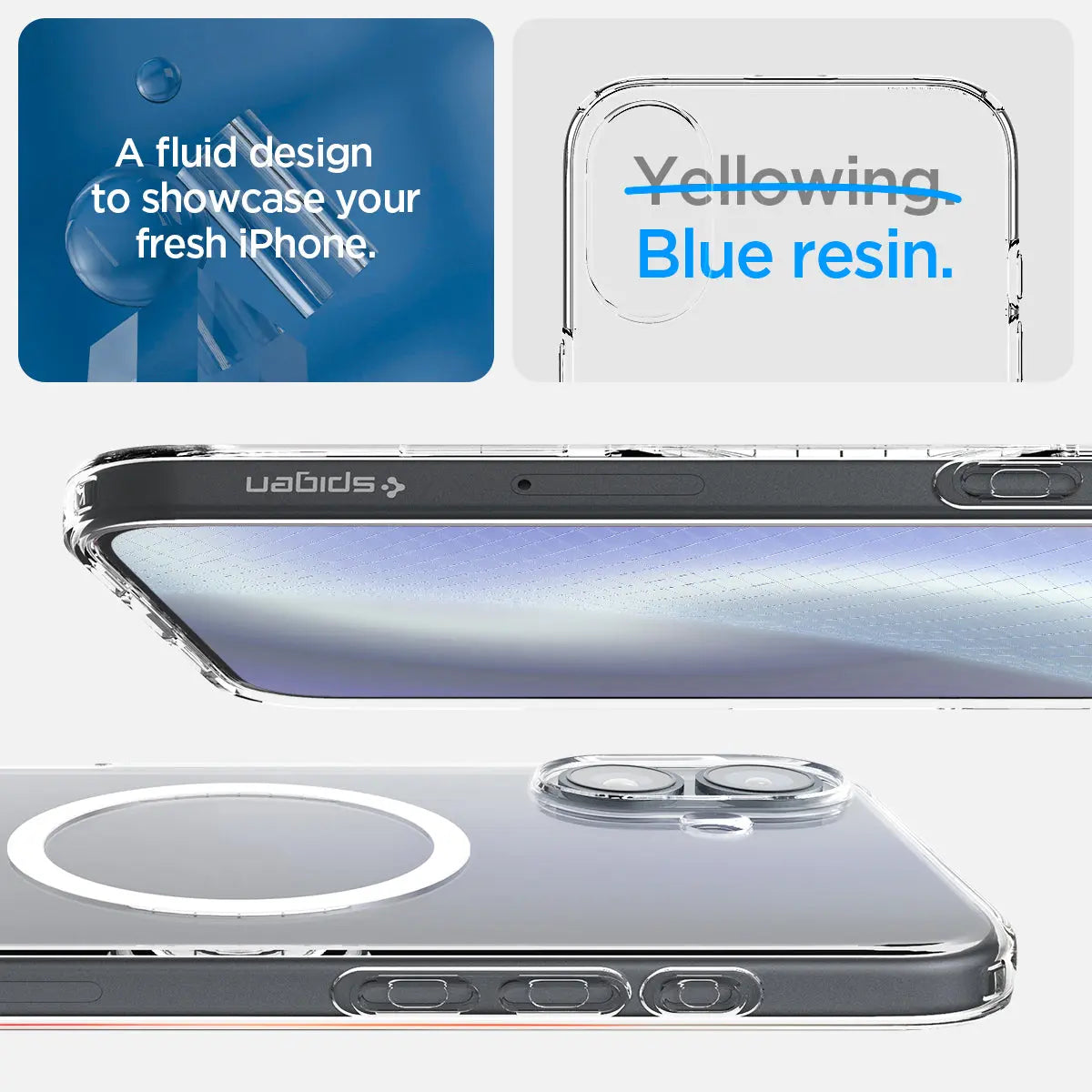 iPhone 16 Case Liquid Crystal MagFit - Spigen Malaysia