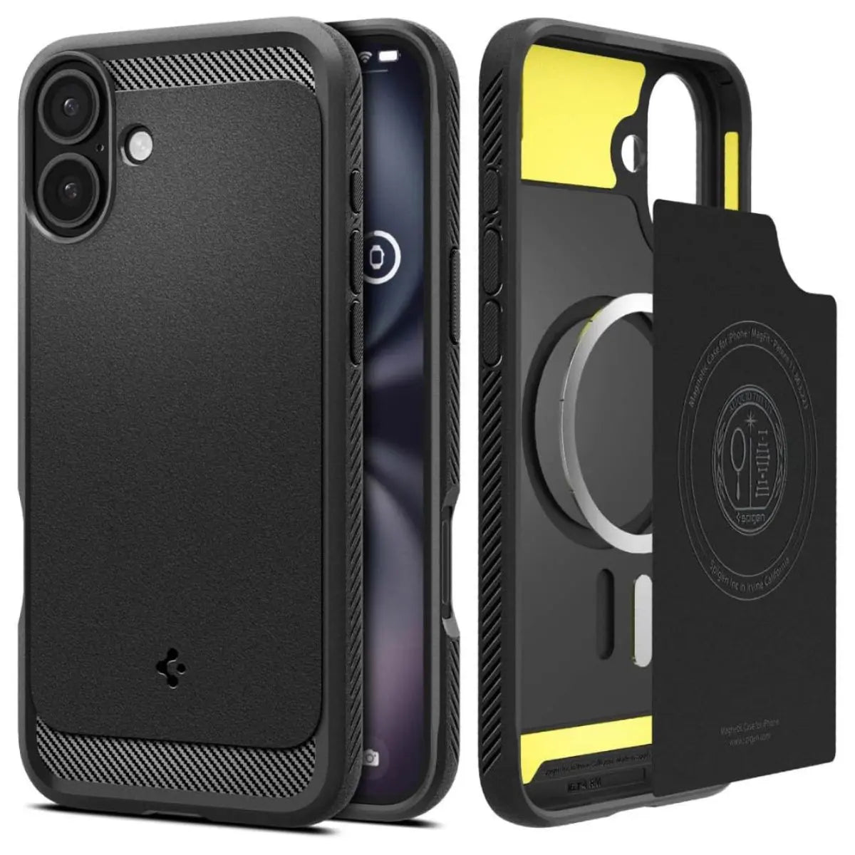 iPhone 16 Case Rugged Armor Magfit - Spigen Malaysia