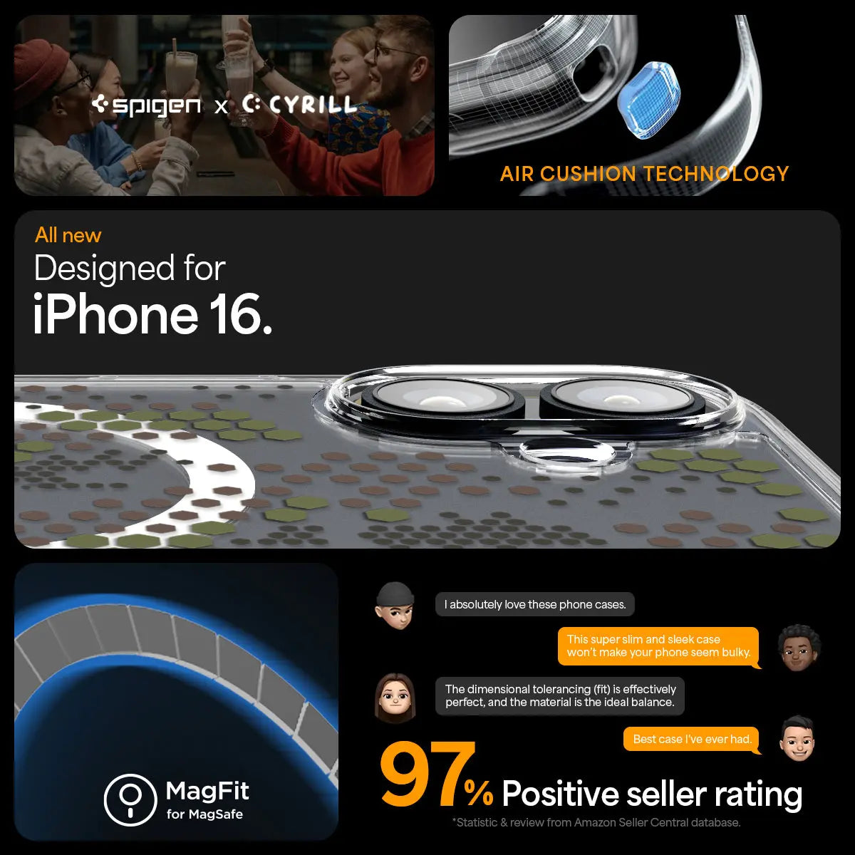 iPhone 16 Case Ultra Hybrid MagFit Digital Camo - Spigen Malaysia