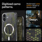 iPhone 16 Case Ultra Hybrid MagFit Digital Camo - Spigen Malaysia
