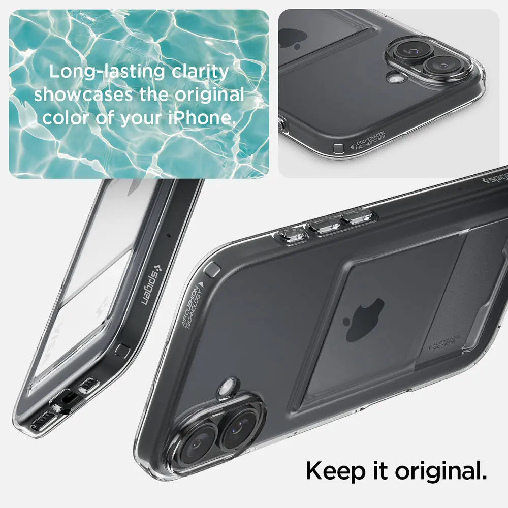 iPhone 16 Plus Case Crystal Slot - Spigen Malaysia