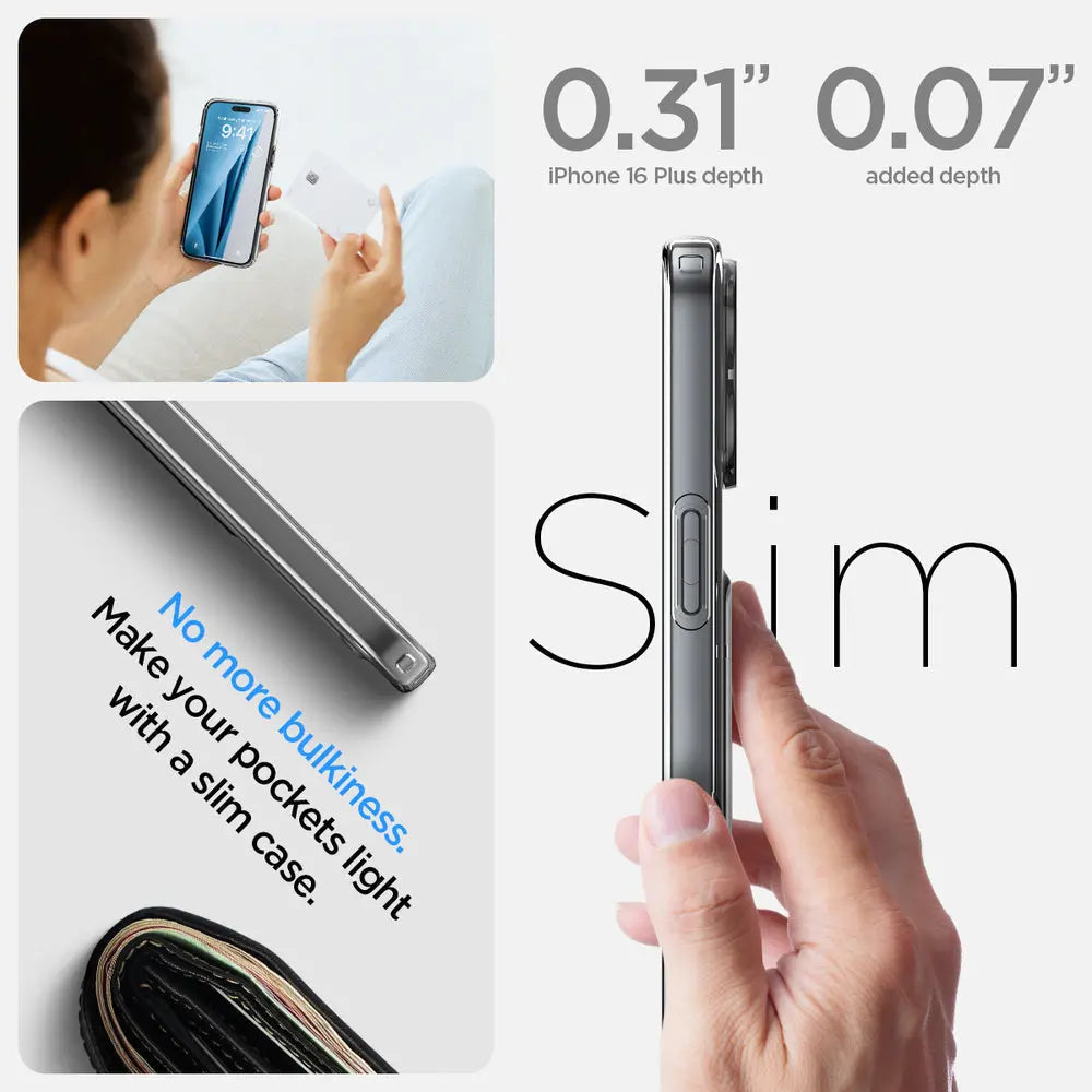 iPhone 16 Plus Case Crystal Slot - Spigen Malaysia