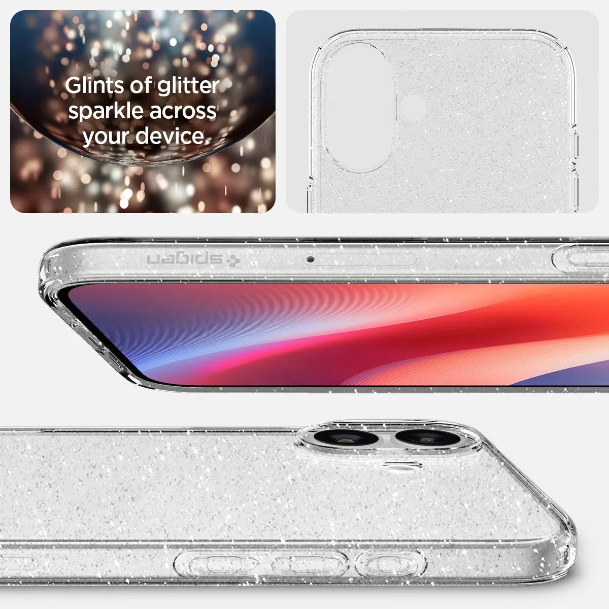 iPhone 16 Plus Case Liquid Crystal Glitter - Spigen Malaysia