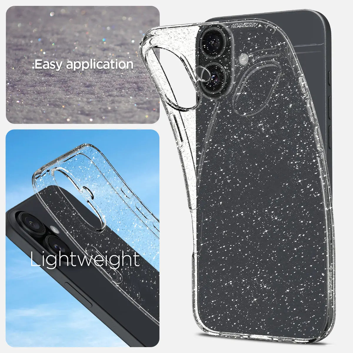 iPhone 16 Plus Case Liquid Crystal Glitter - Spigen Malaysia