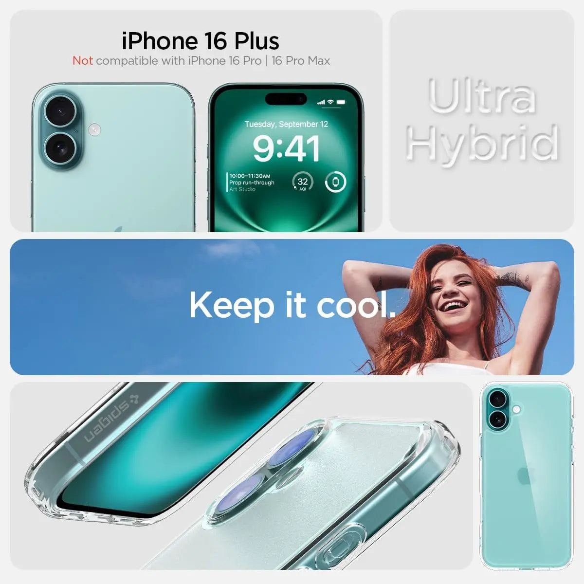 iPhone 16 Plus Case Liquid Crystal - Spigen Malaysia