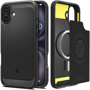 iPhone 16 Plus Case Rugged Armor Magfit - Spigen Malaysia
