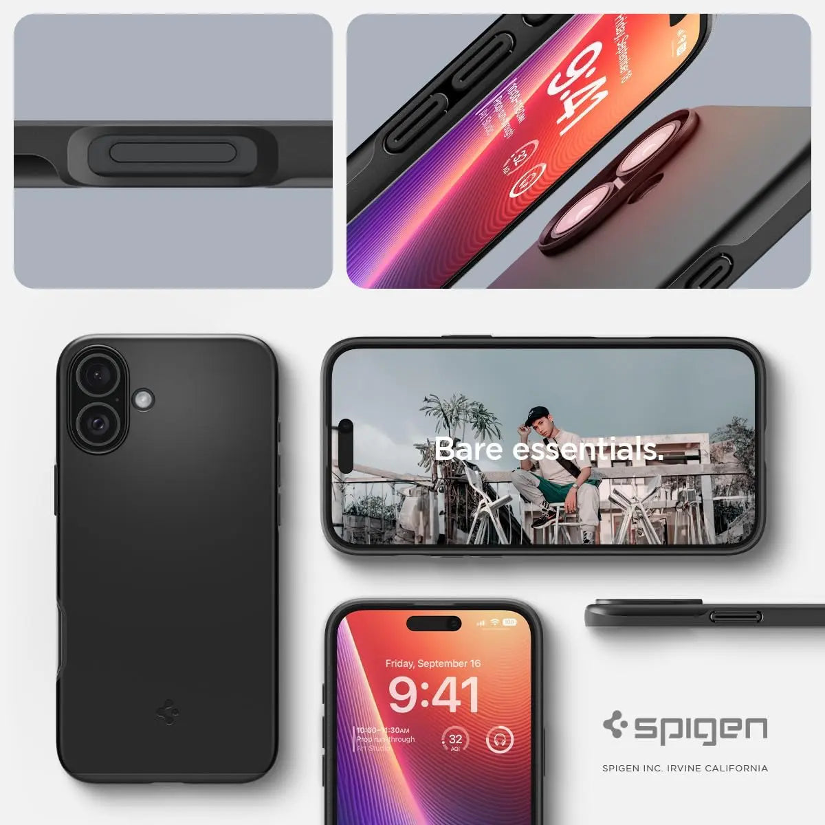 iPhone 16 Plus Case Thin Fit Magfit - Spigen Malaysia