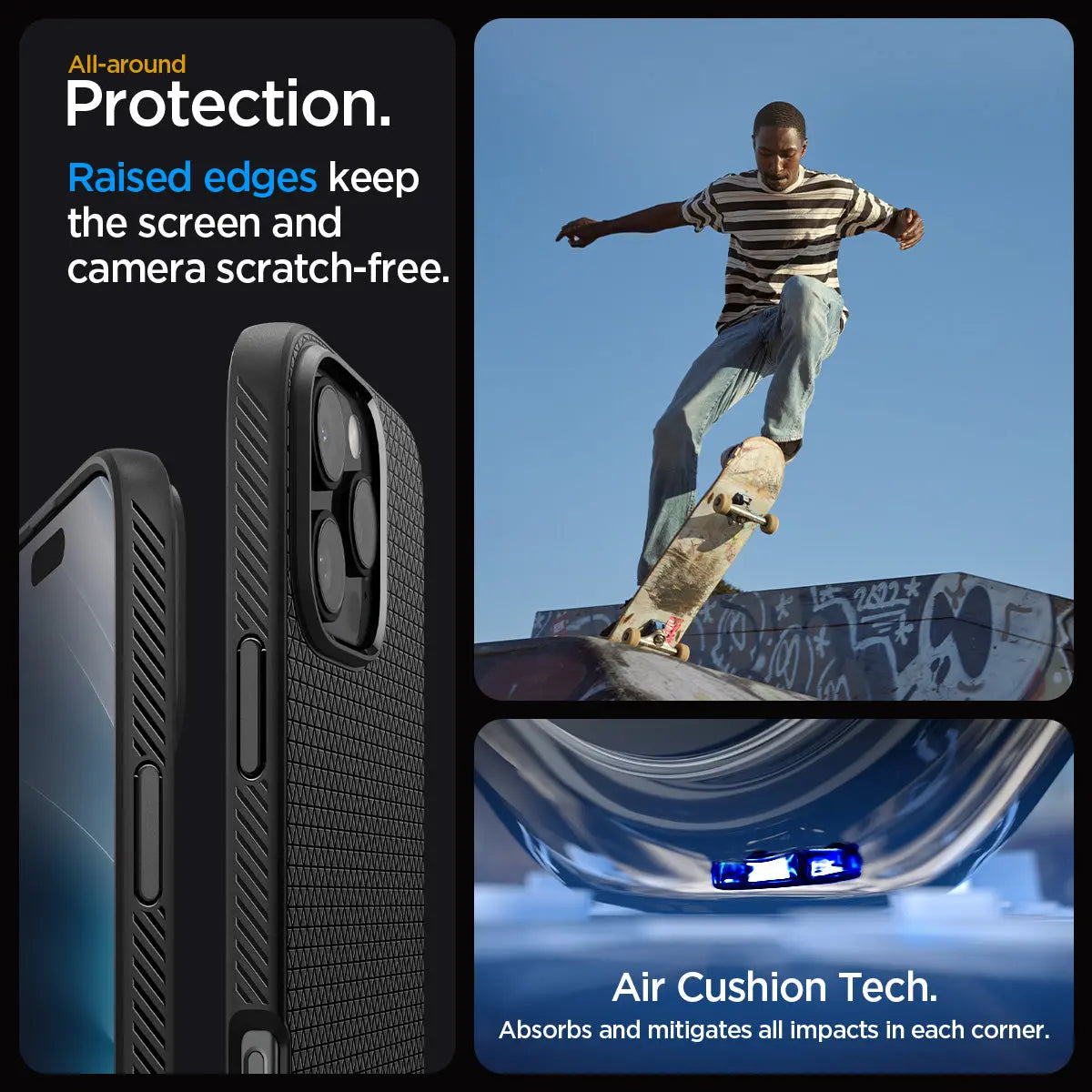 iPhone 16 Pro Case Liquid Air - Spigen Malaysia