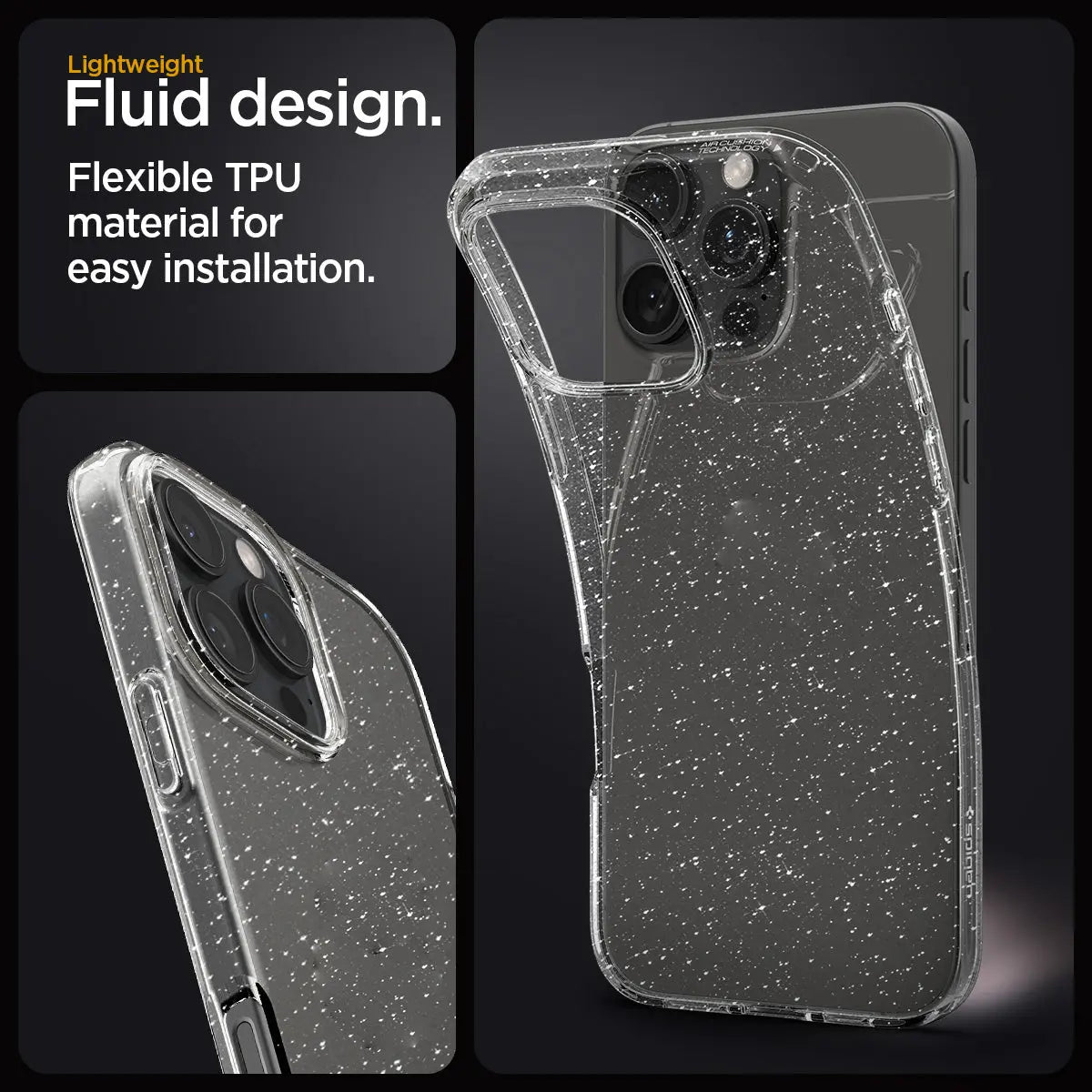 iPhone 16 Pro Case Liquid Crystal Glitter - Spigen Malaysia