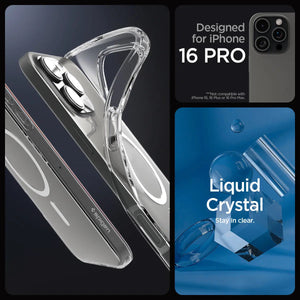 iPhone 16 Pro Case Liquid Crystal MagFit - Spigen Malaysia