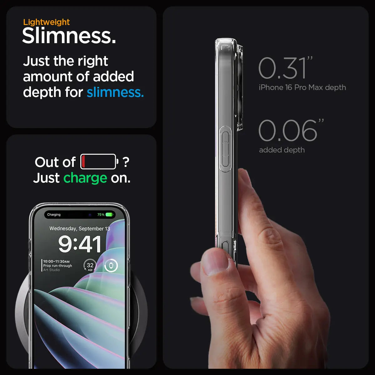 iPhone 16 Pro Case Liquid Crystal MagFit - Spigen Malaysia