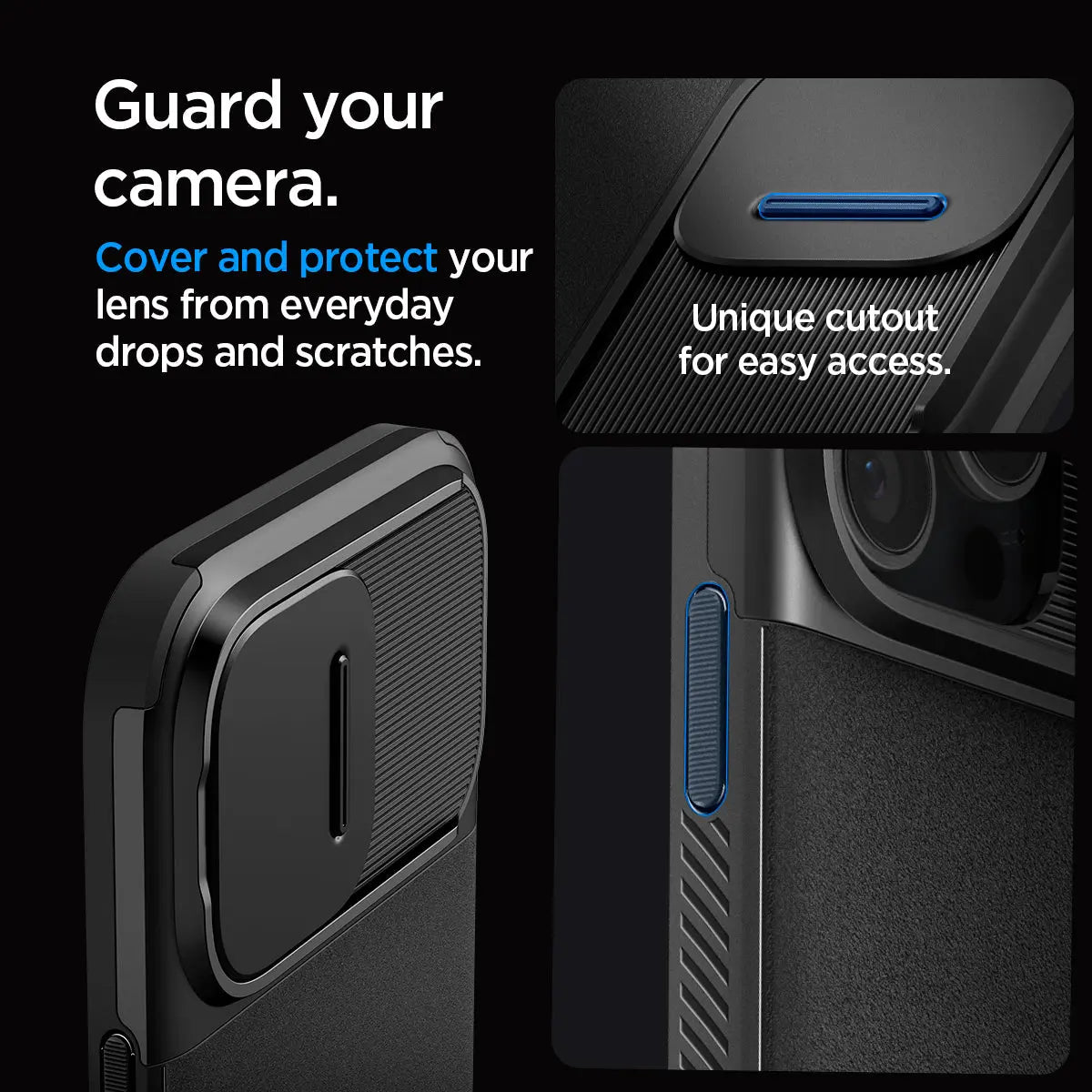 iPhone 16 Pro Case Optik Armor MagFit - Spigen Malaysia