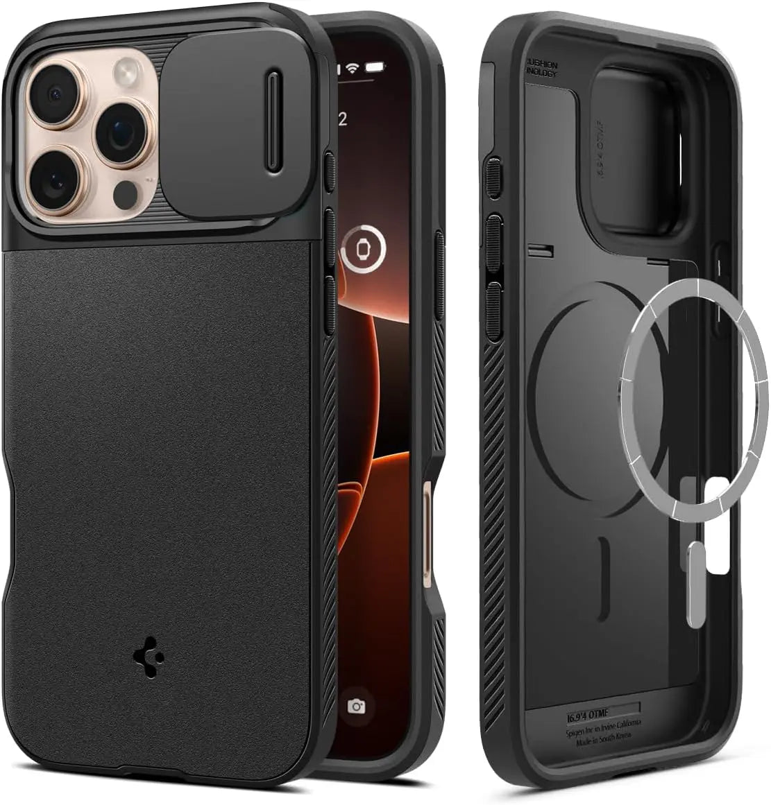 iPhone 16 Pro Case Optik Armor MagFit - Spigen Malaysia