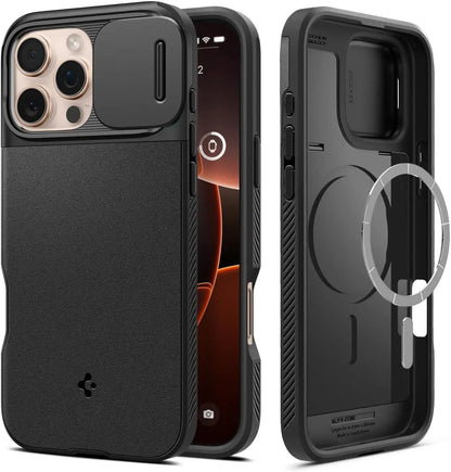 iPhone 16 Pro Case Optik Armor MagFit - Spigen Malaysia