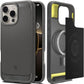iPhone 16 Pro Case Rugged Armor MagFit - Spigen Malaysia