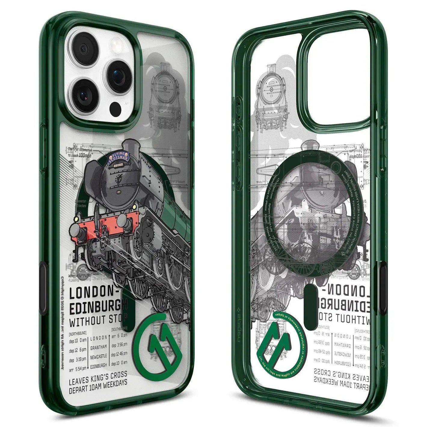 iPhone 16 Pro Max Case c11 Scotsman Fir (MagFit + Camera Control) - Spigen Malaysia