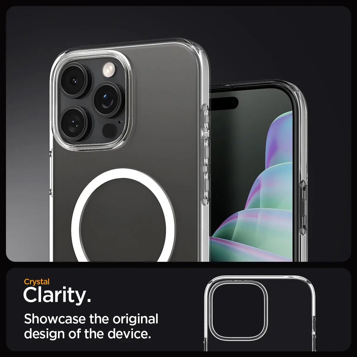 iPhone 16 Pro Max Case Liquid Crystal MagFit - Spigen Malaysia