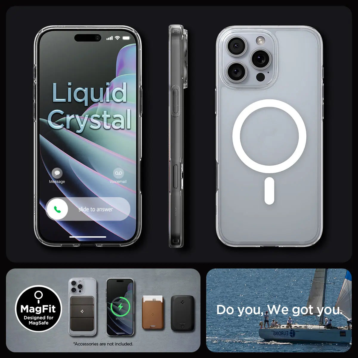 iPhone 16 Pro Max Case Liquid Crystal MagFit - Spigen Malaysia
