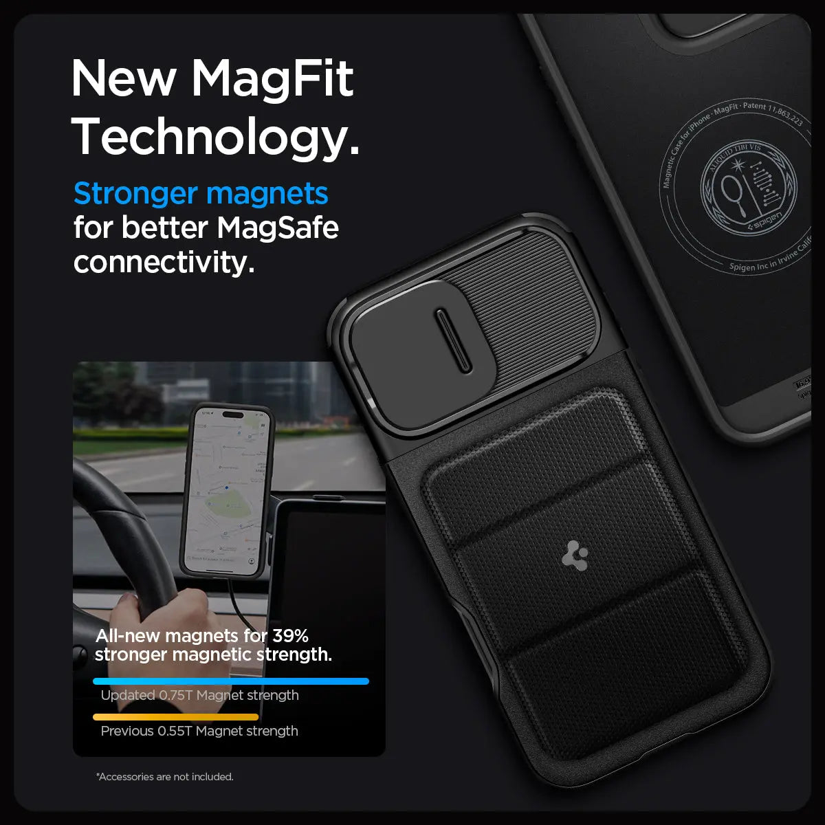 iPhone 16 Pro Max Case Optik Armor MagFit - Spigen Malaysia
