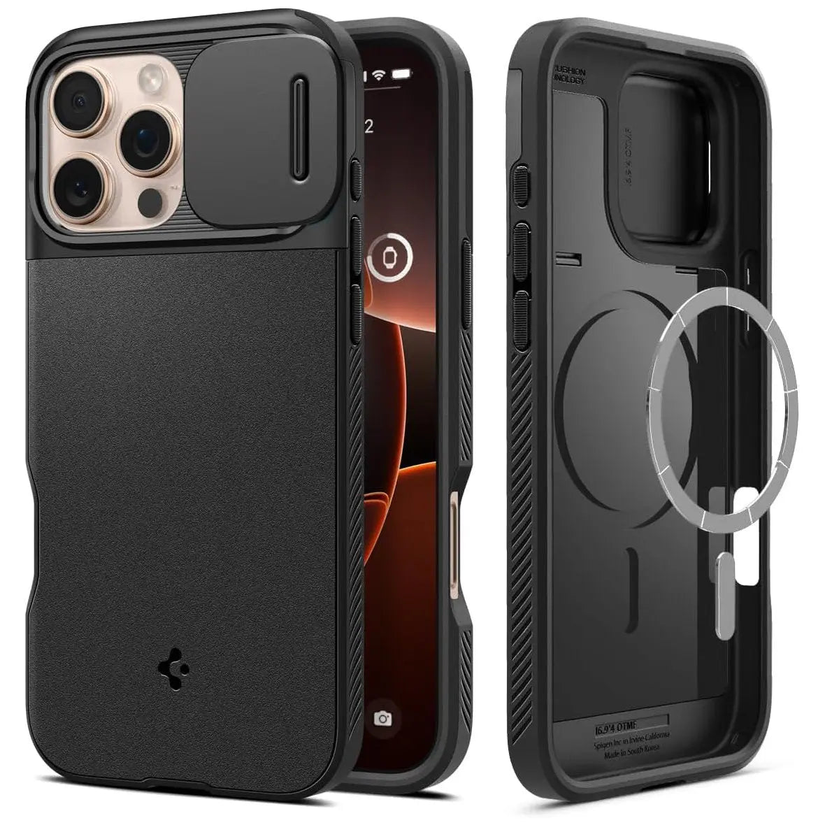 iPhone 16 Pro Max Case Optik Armor MagFit - Spigen Malaysia