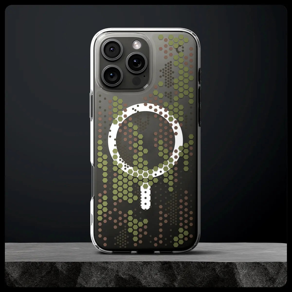 iPhone 16 Pro Max Case Ultra Hybrid MagFit Digital Camo - Spigen Malaysia