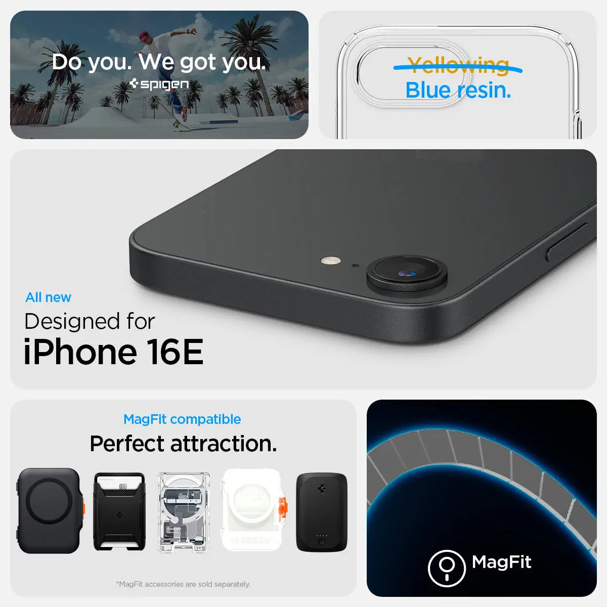 iPhone 16e Case (2025) Liquid Crystal MagFit / Crystal Flex MagFit - Spigen Malaysia