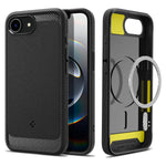 iPhone 16e Case (2025) Rugged Armor MagFit - Spigen Malaysia